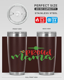 proud mama Style 38#- autism- Tumbler