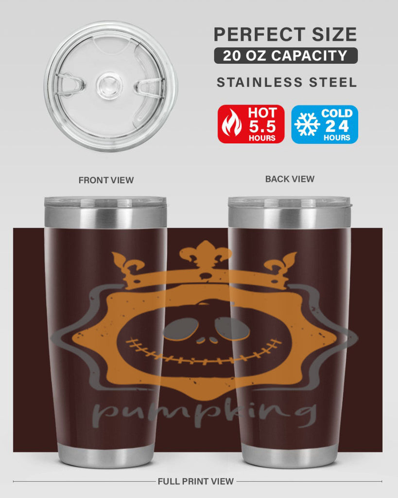 pumpking 134#- halloween- Tumbler