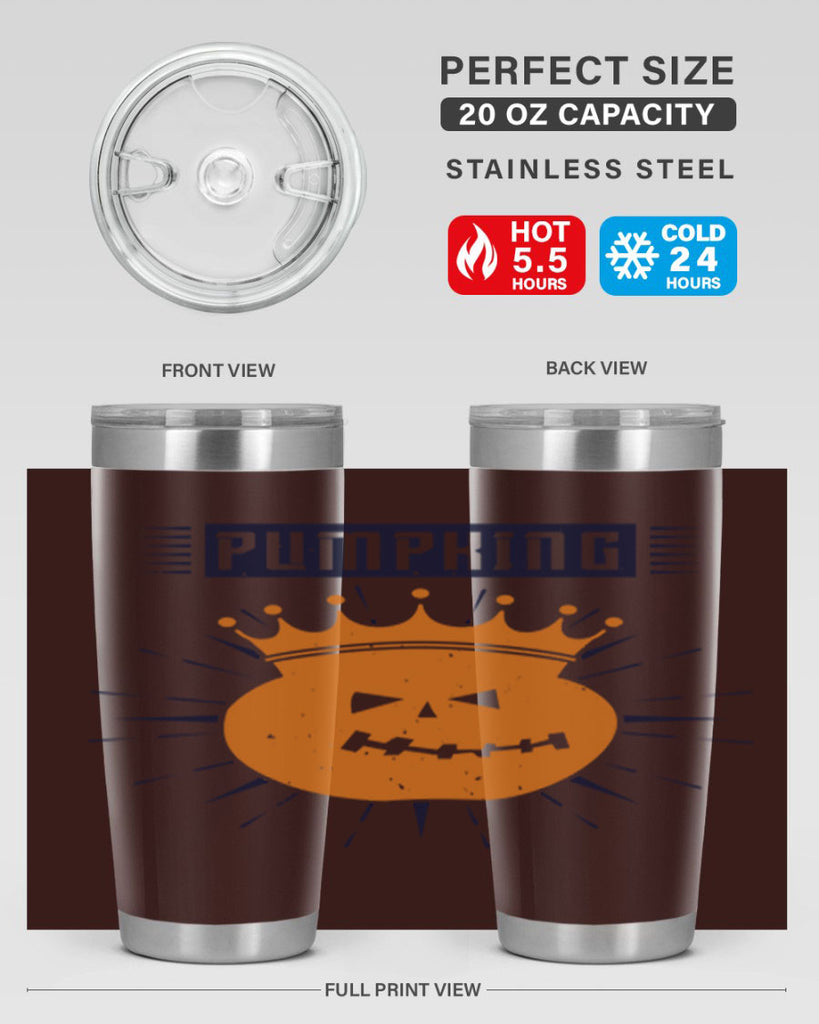 pumpking 135#- halloween- Tumbler