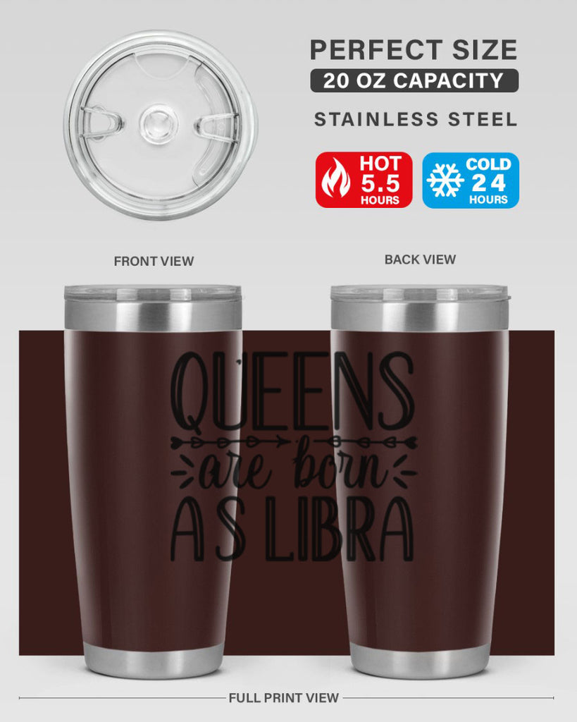 queens are born as Libra 395#- zodiac- Tumbler