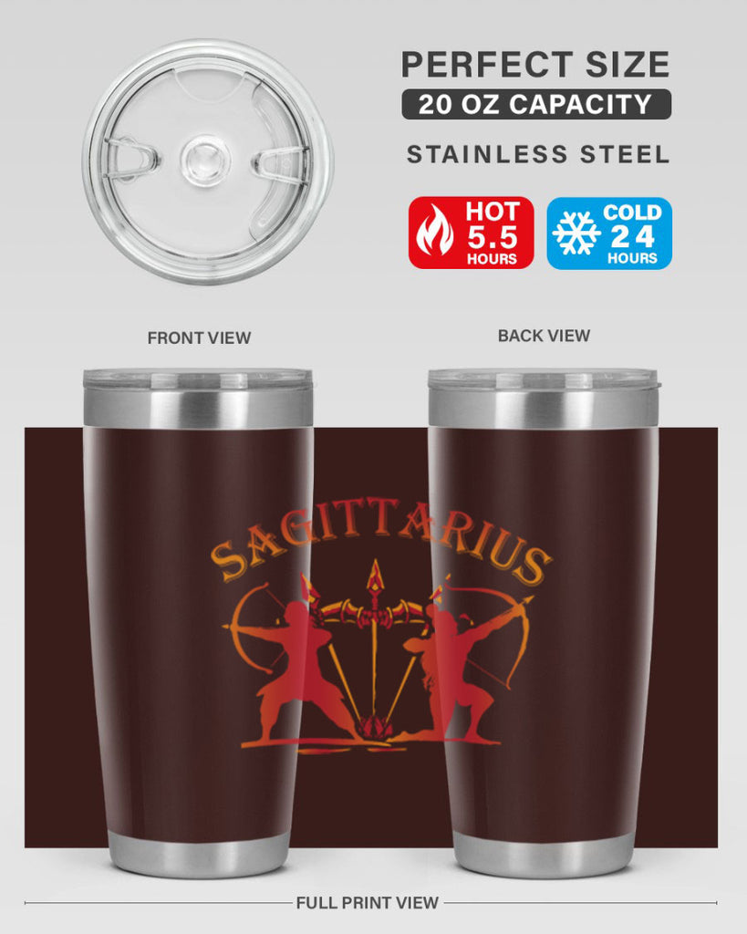 sagittarius 416#- zodiac- Tumbler