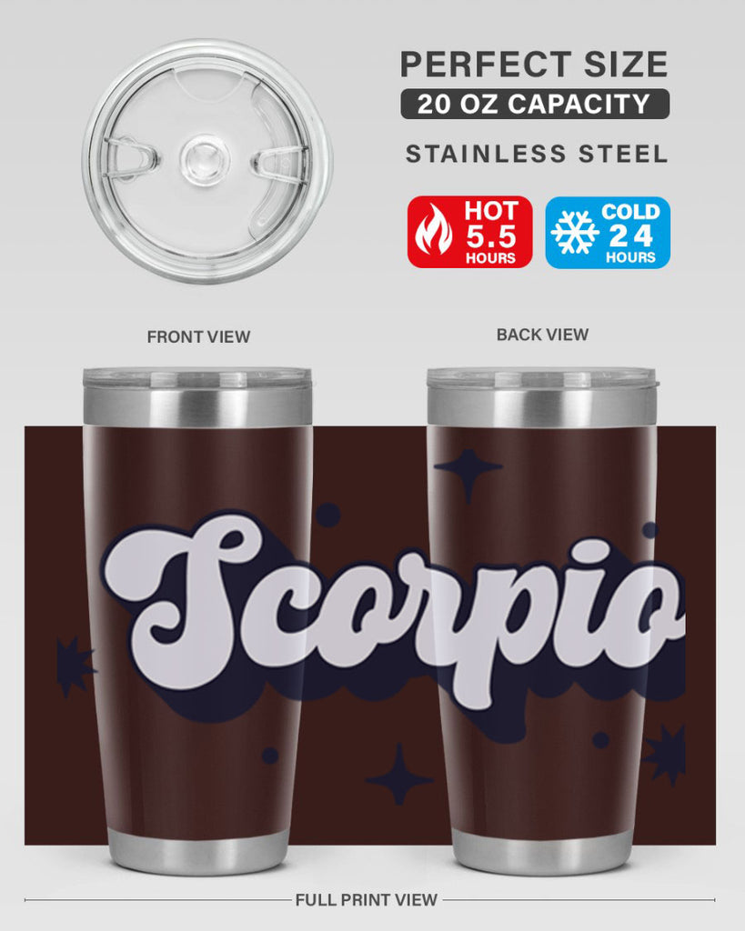 scorpio 454#- zodiac- Tumbler