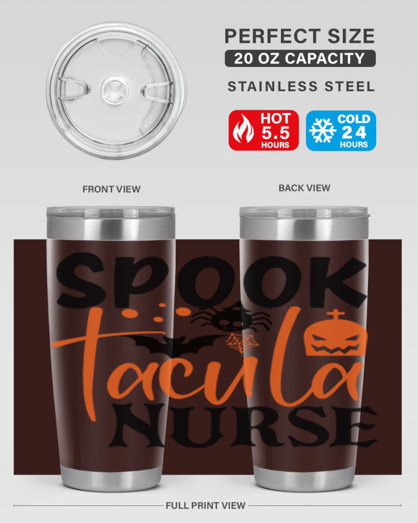 spooktacula principal 107#- halloween- Tumbler