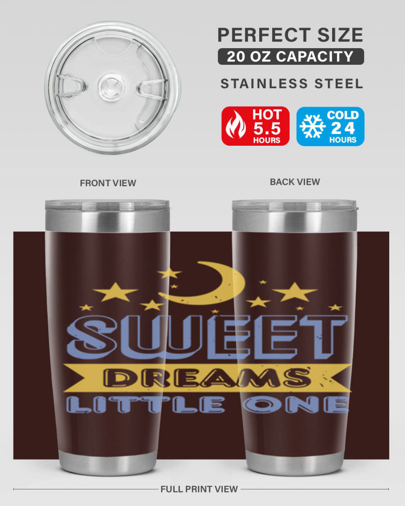 sweet dreams little one Style 13#- baby shower- tumbler