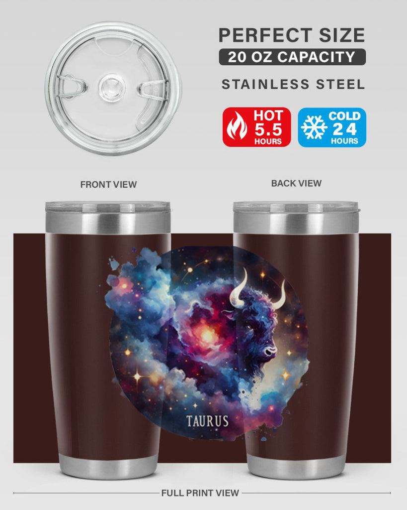 taurus 509#- zodiac- Tumbler