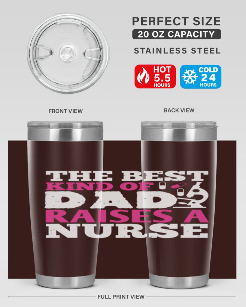 the best kind of raises a nurse Style 240#- nurse- tumbler