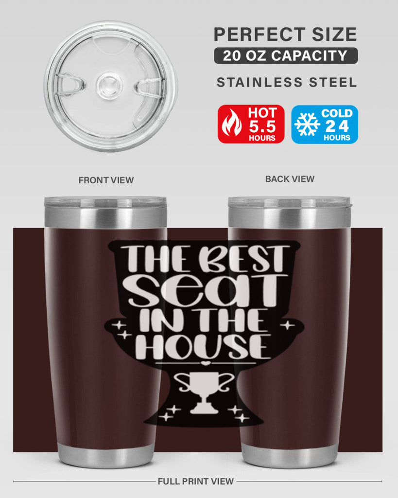 the best seat in the house 13#- bathroom- Tumbler