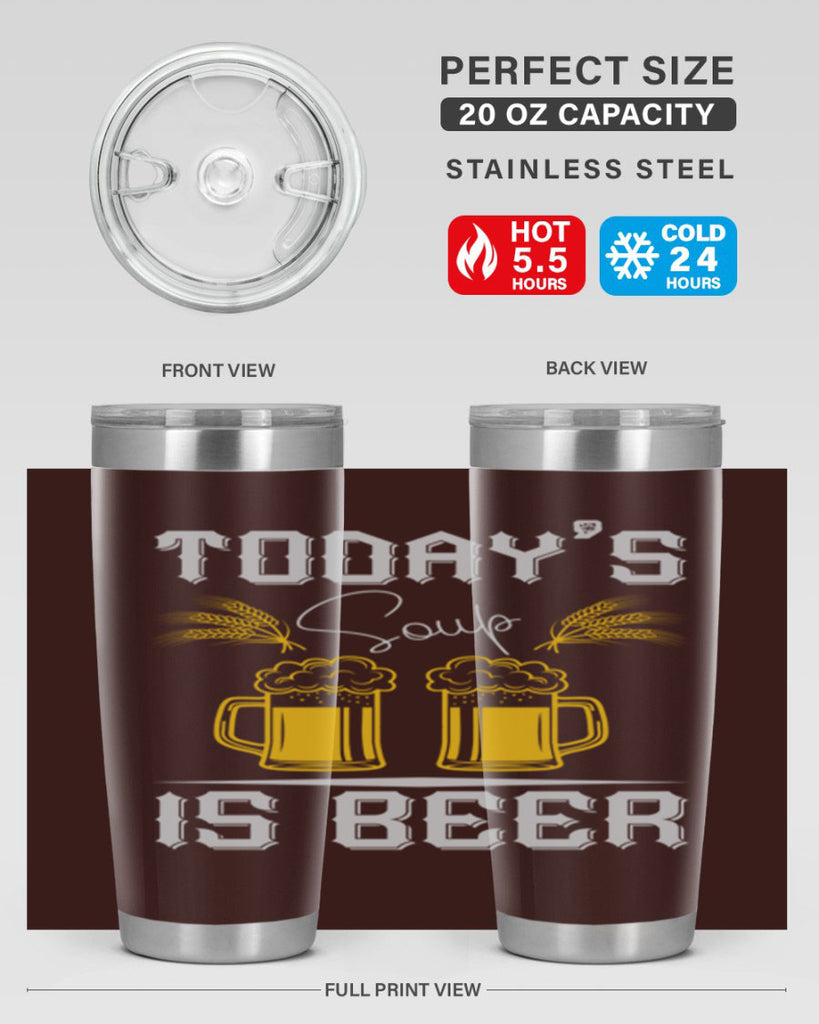 today’s soup is beer 4#- beer- Tumbler