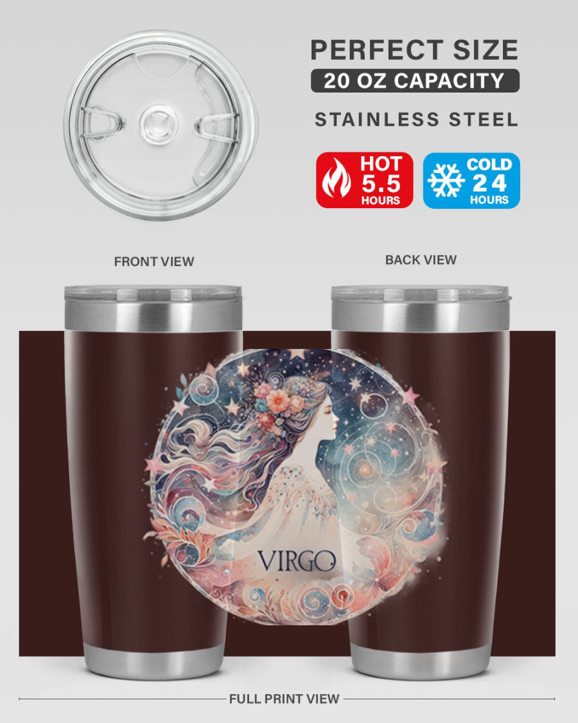 virgo 545#- zodiac- Tumbler