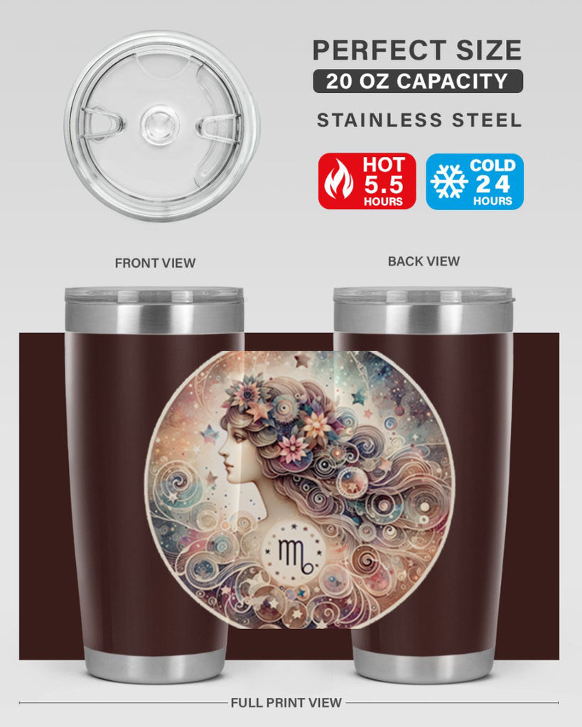 virgo 556#- zodiac- Tumbler