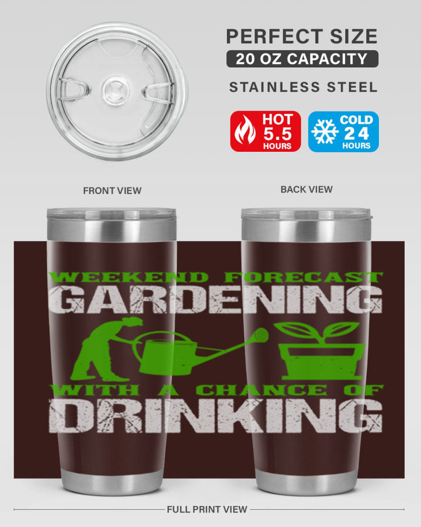 weekend forecast with a chance of 30#- farming and gardening- Tumbler