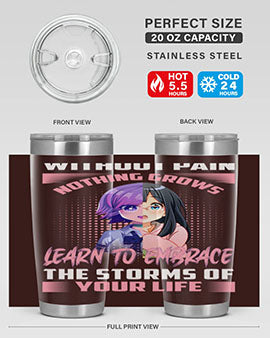 without pain nothing grows learn to embrace the storms of your life288#- anime- Tumbler