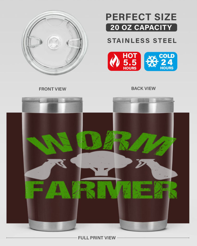 worm farmer 27#- farming and gardening- Tumbler