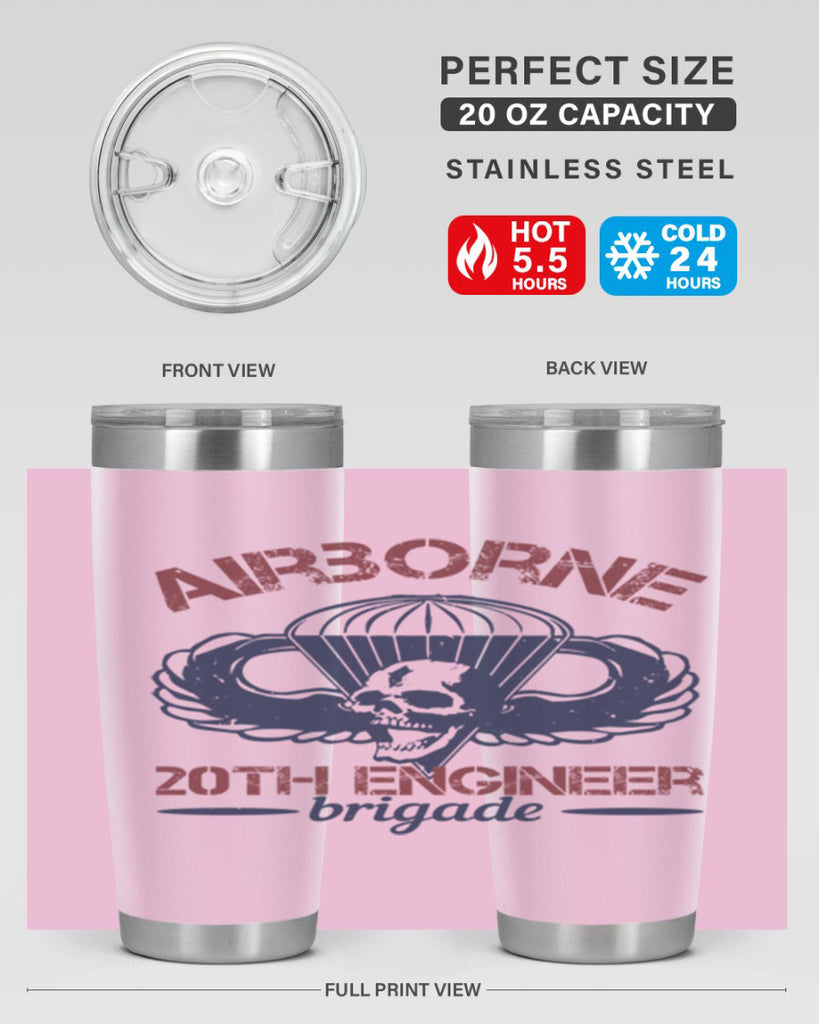 AIRBORNE TH ENGINEER BRIGADE Style 72#- engineer- tumbler