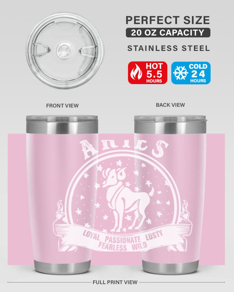 Aries 2#- zodiac- Tumbler