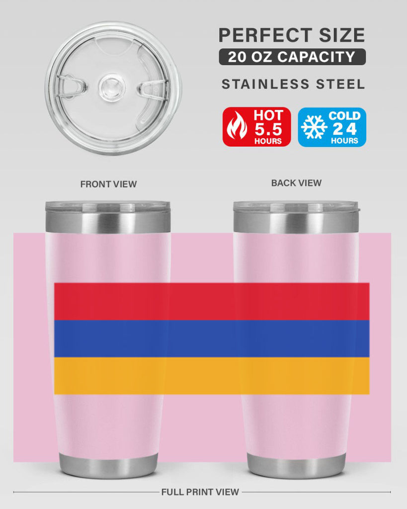 Armenia 190#- world flags- Tumbler