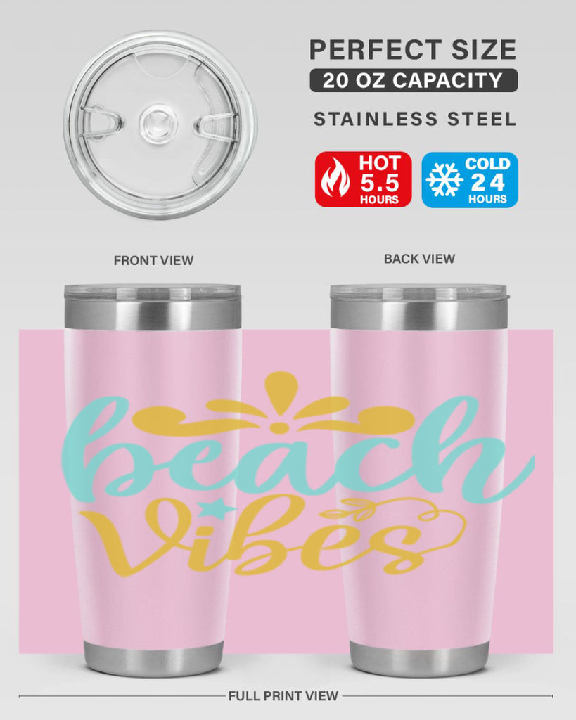 BEACH VIBES Style 70#- summer- Tumbler