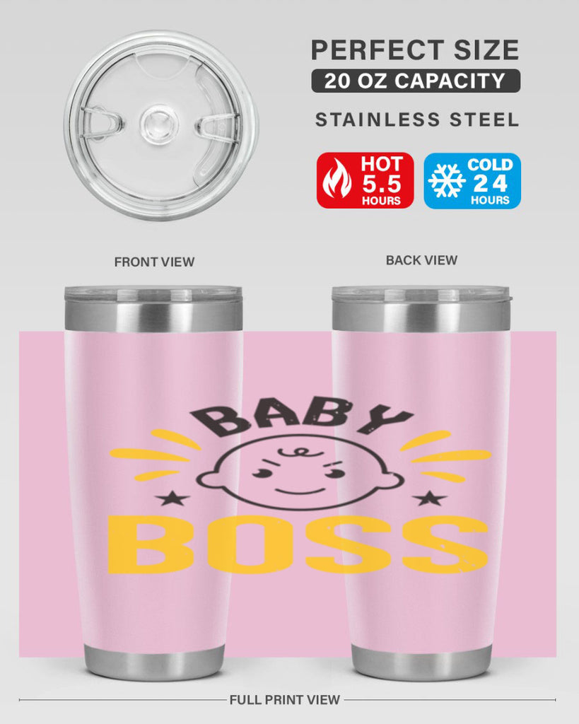 Baby Boss Style 6#- baby shower- tumbler