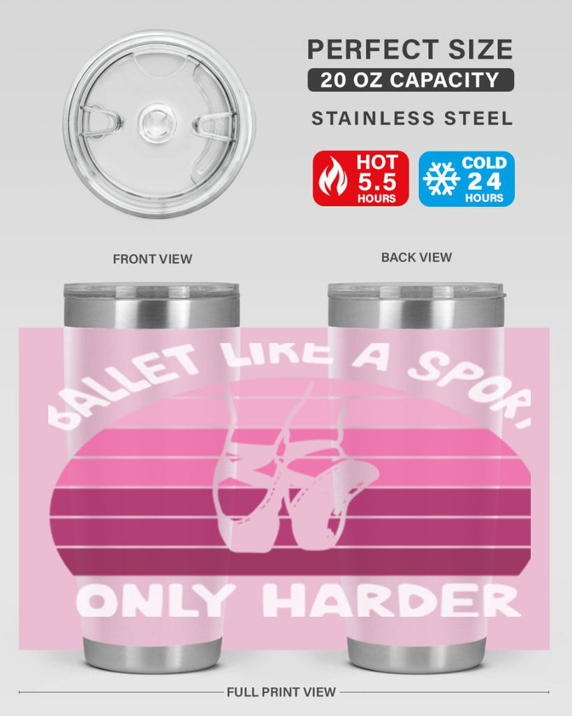 Ballet Like A Sport Only Ballet 16#- ballet- Tumbler