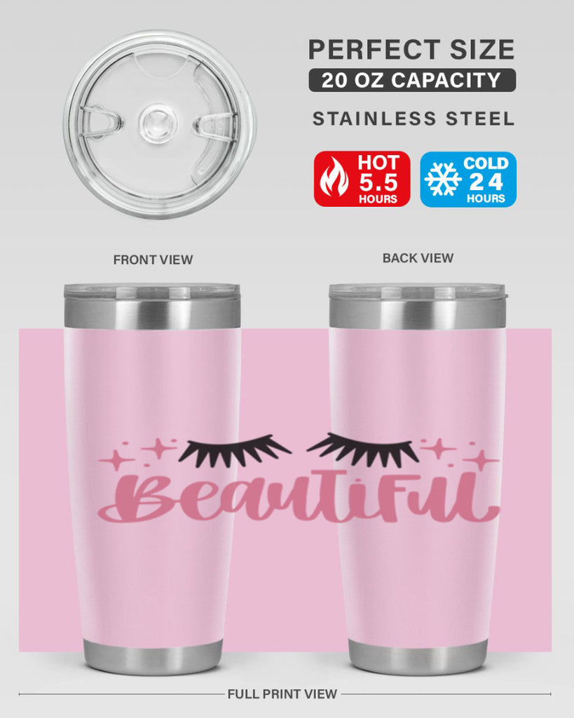 Beautiful Style 140#- make up- Tumbler
