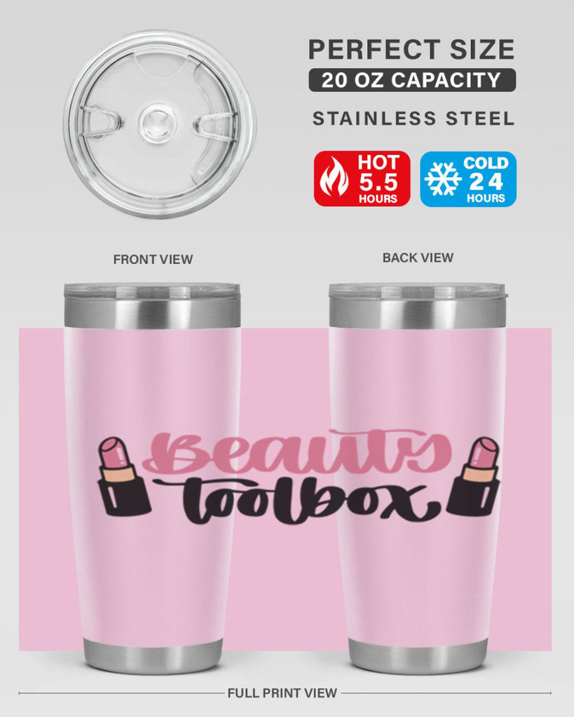 Beauty Toolbox Style 134#- make up- Tumbler