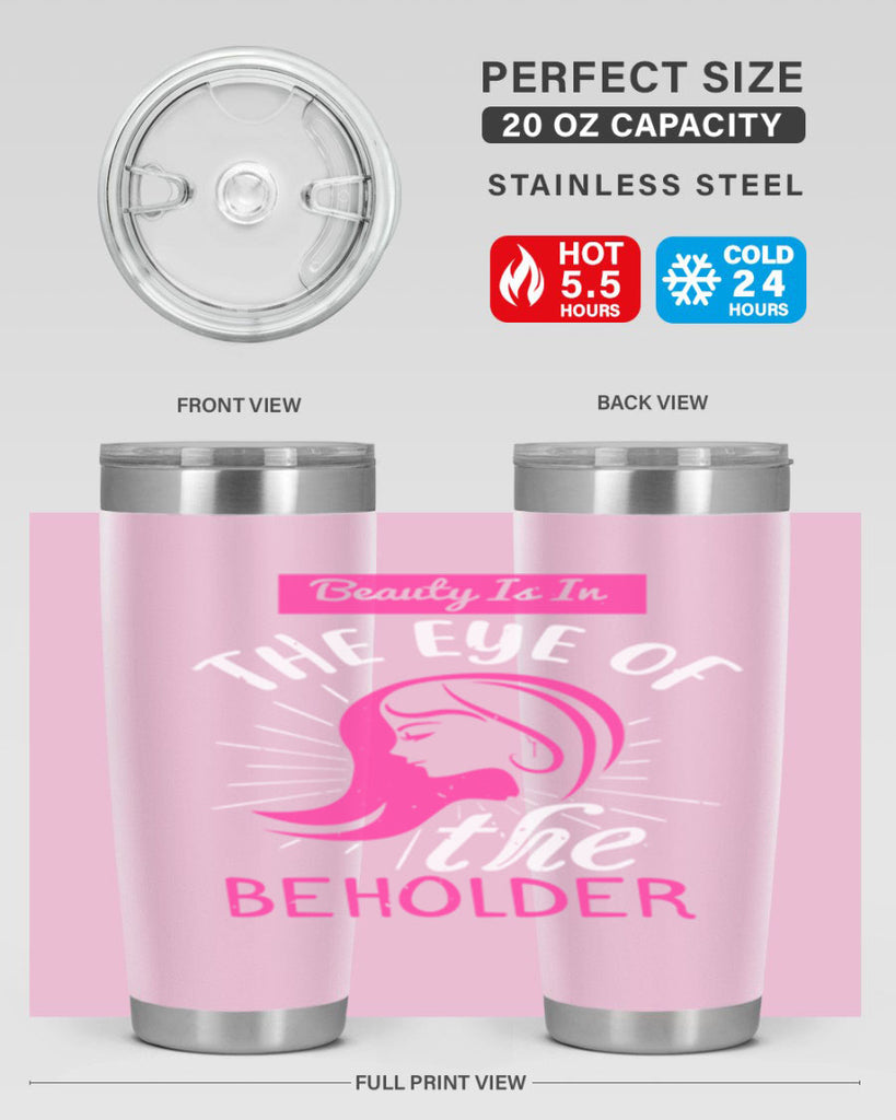 Beauty is in the eye of the beholder Style 169#- make up- Tumbler