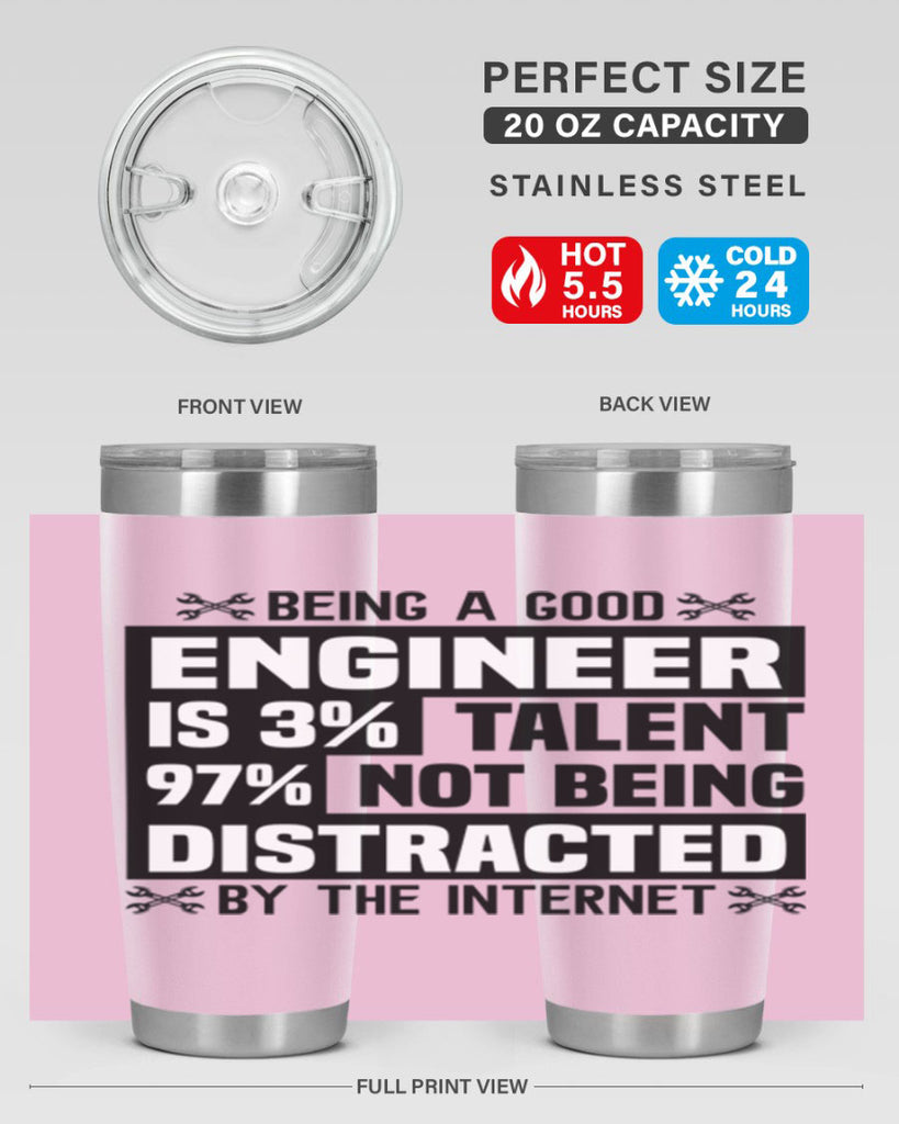 Being a good Style 20#- engineer- tumbler
