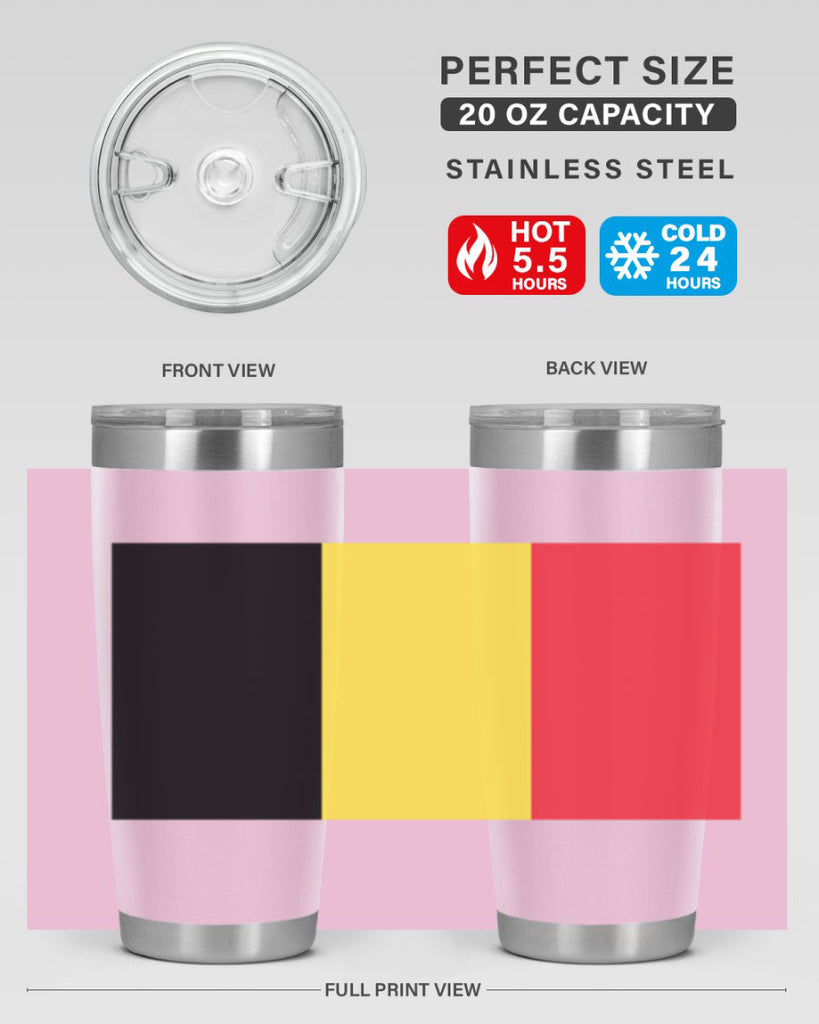 Belgium 181#- world flags- Tumbler