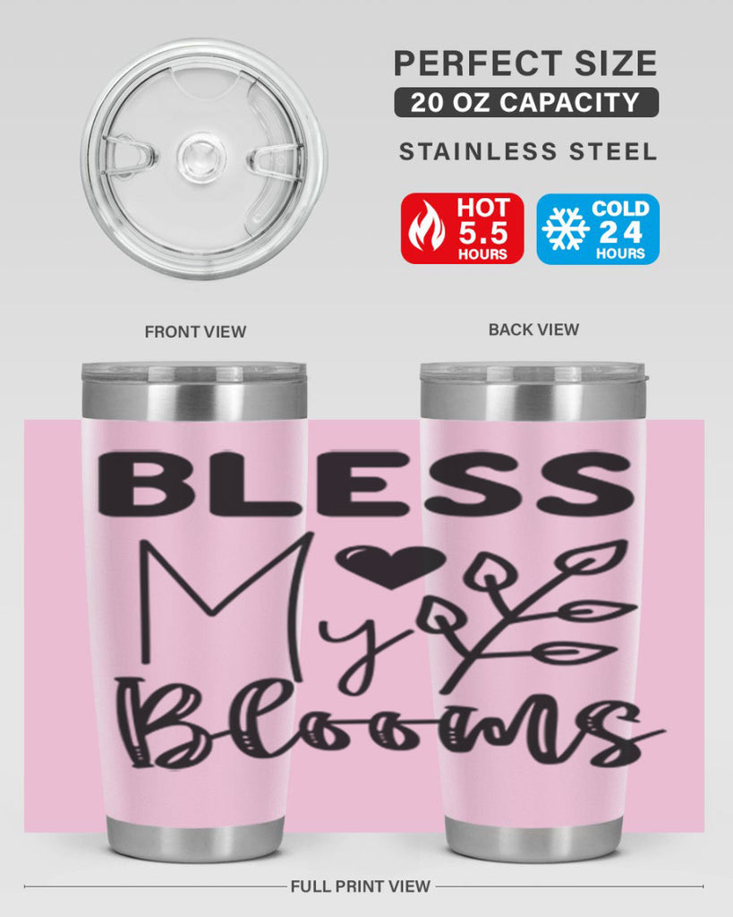 Bless My Blooms 44#- spring- Tumbler