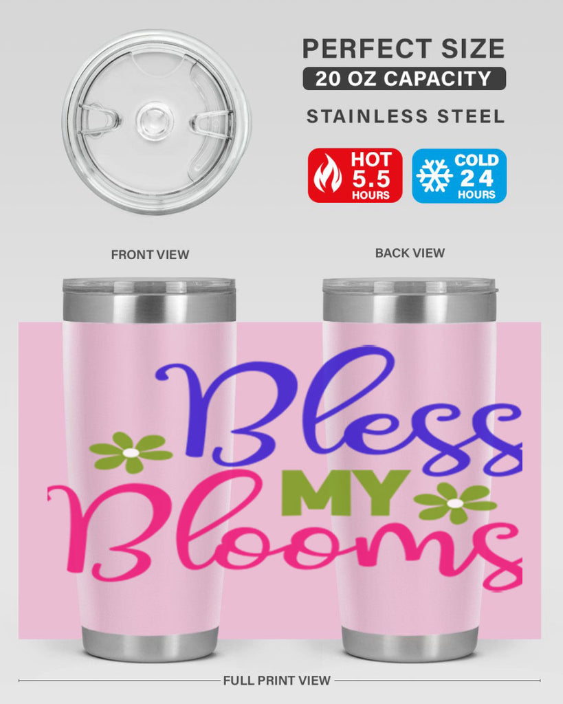 Bless My Blooms 46#- spring- Tumbler