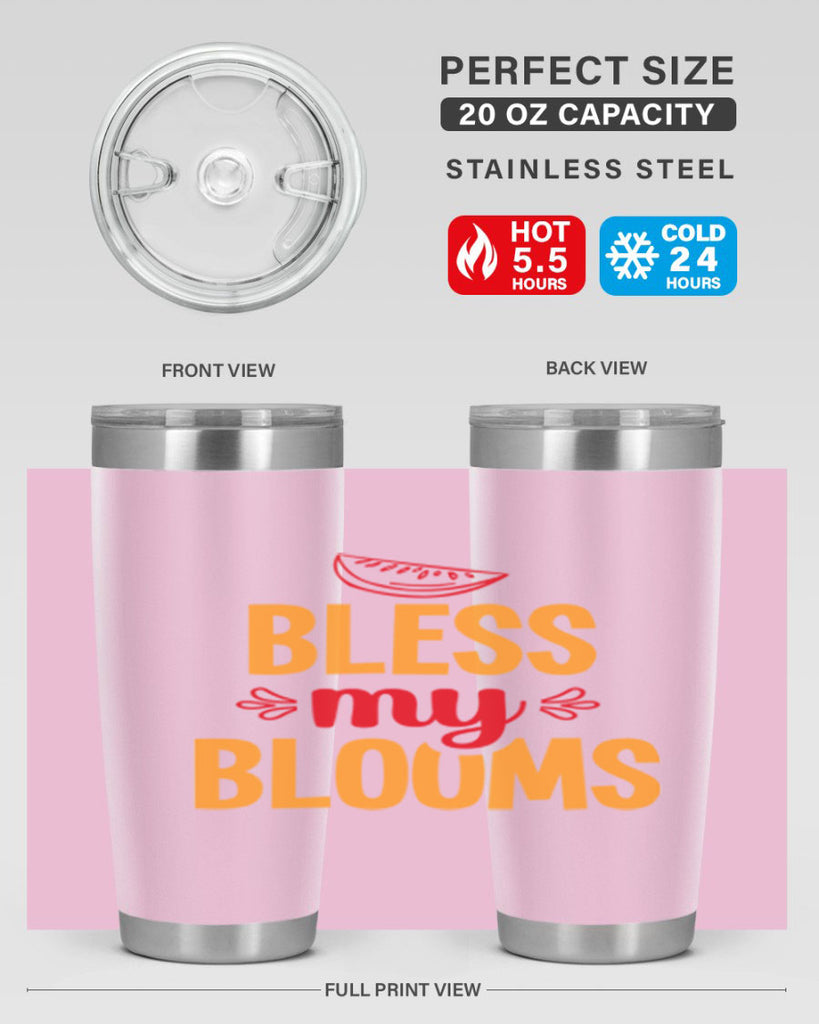 Bless my blooms 41#- spring- Tumbler