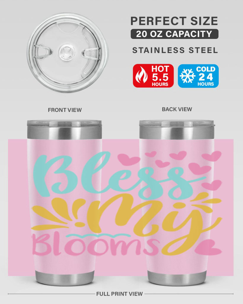 Bless my blooms Style 69#- summer- Tumbler