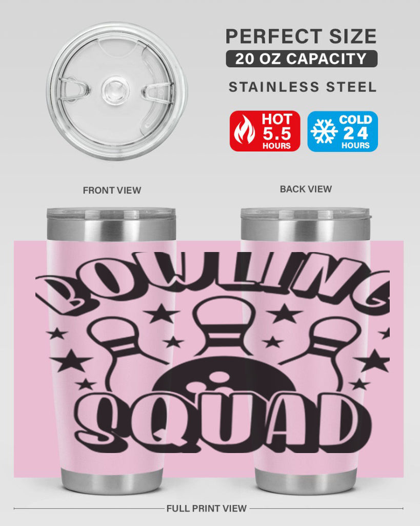 Bowling squad 1403#- bowlig- Tumbler