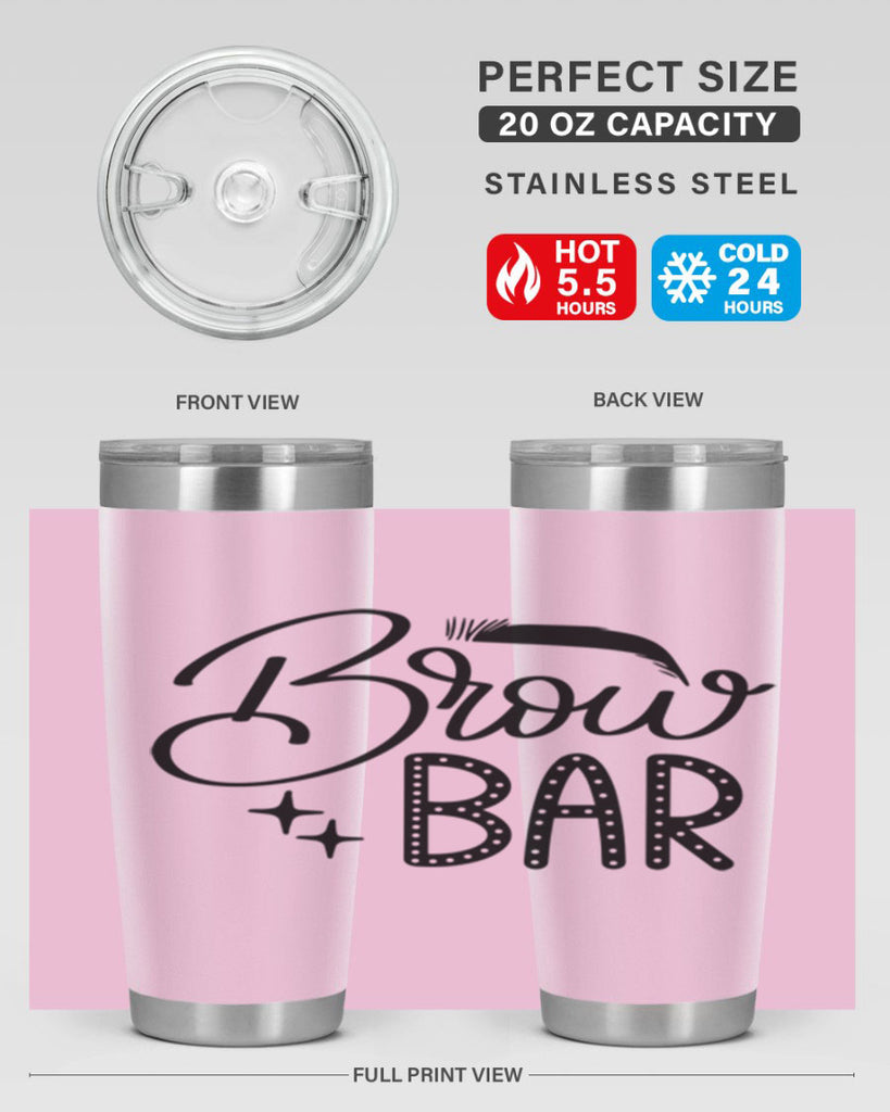 Brow Bar Style 125#- make up- Tumbler