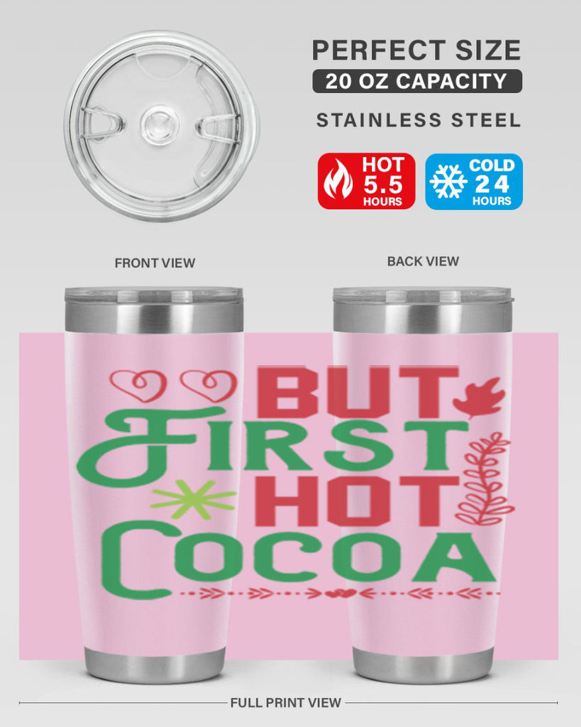 But First Hot Cocoa 32#- winter- Tumbler