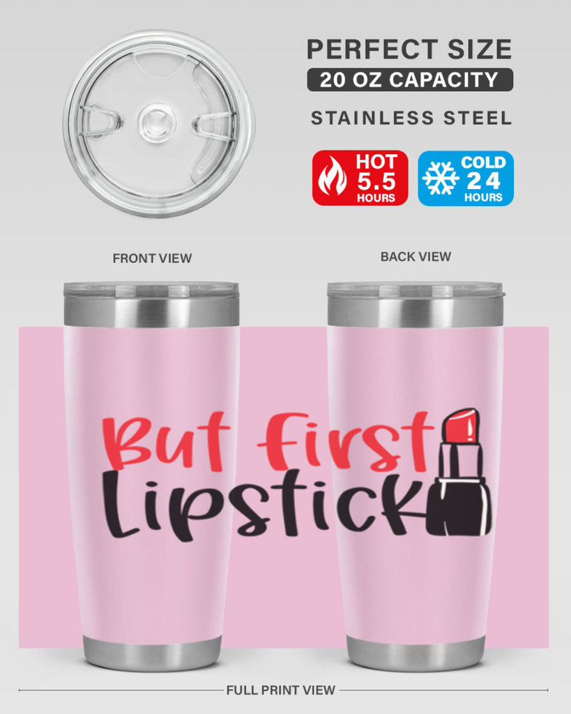 But First Lipstick Style 246#- make up- Tumbler