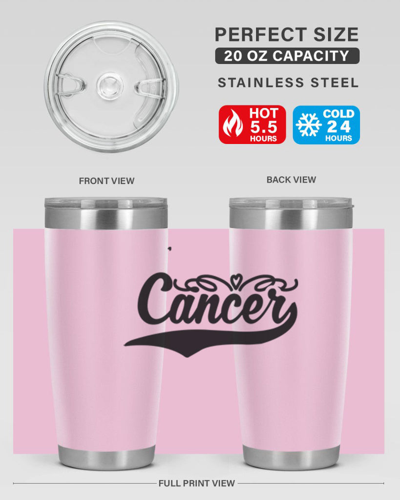 Cancer 155#- zodiac- Tumbler