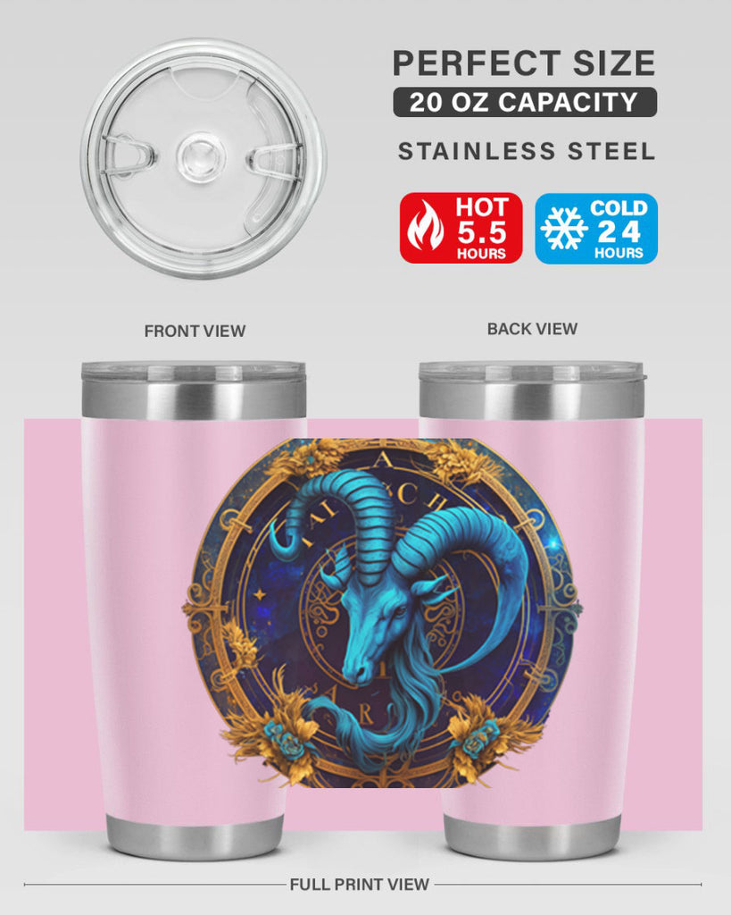 Capricorn 181#- zodiac- Tumbler