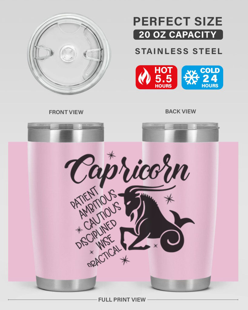 Capricorn 188#- zodiac- Tumbler