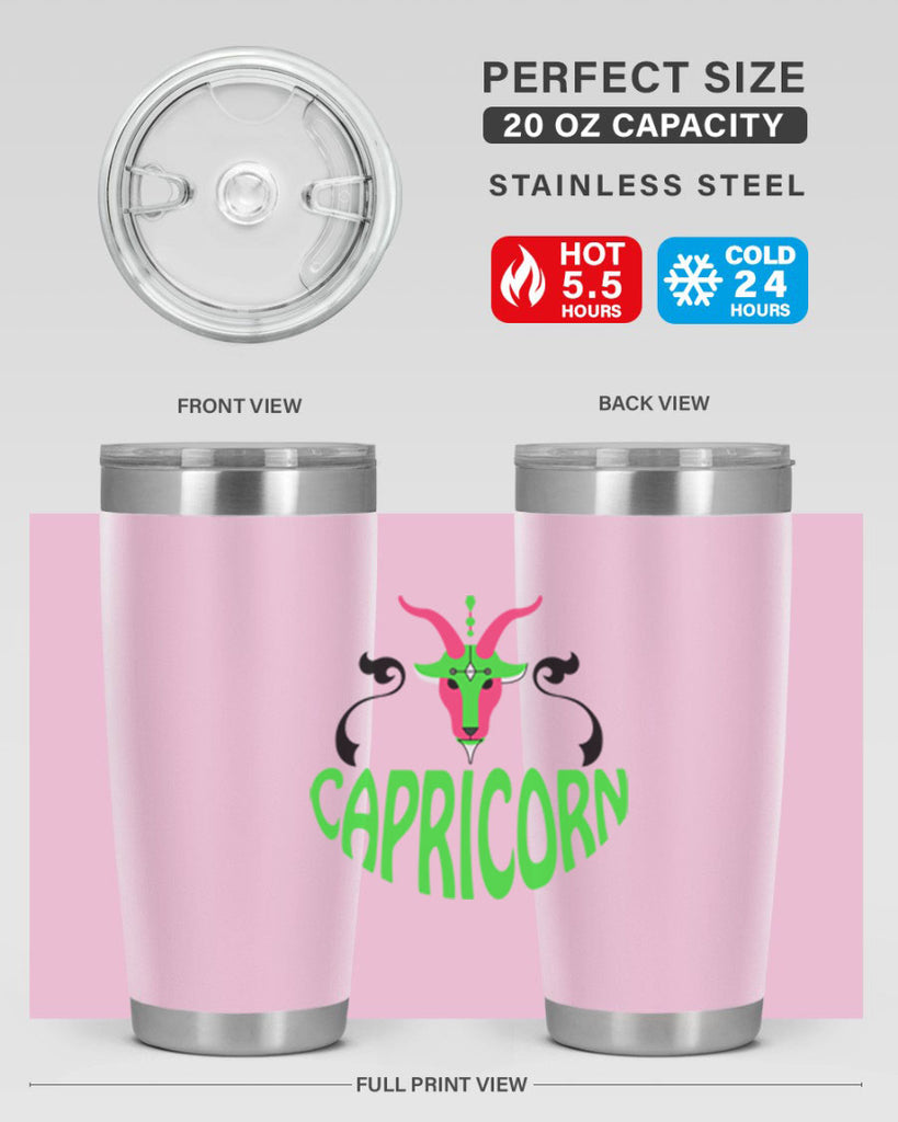 Capricorn 189#- zodiac- Tumbler