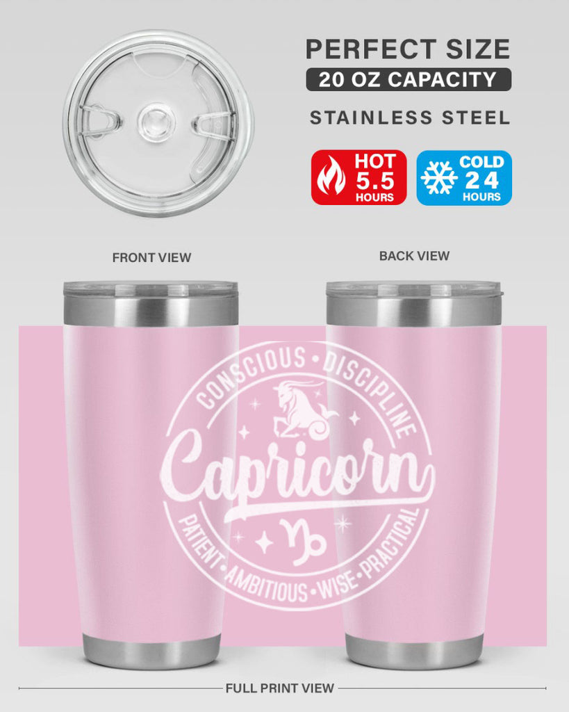 Capricorn 191#- zodiac- Tumbler