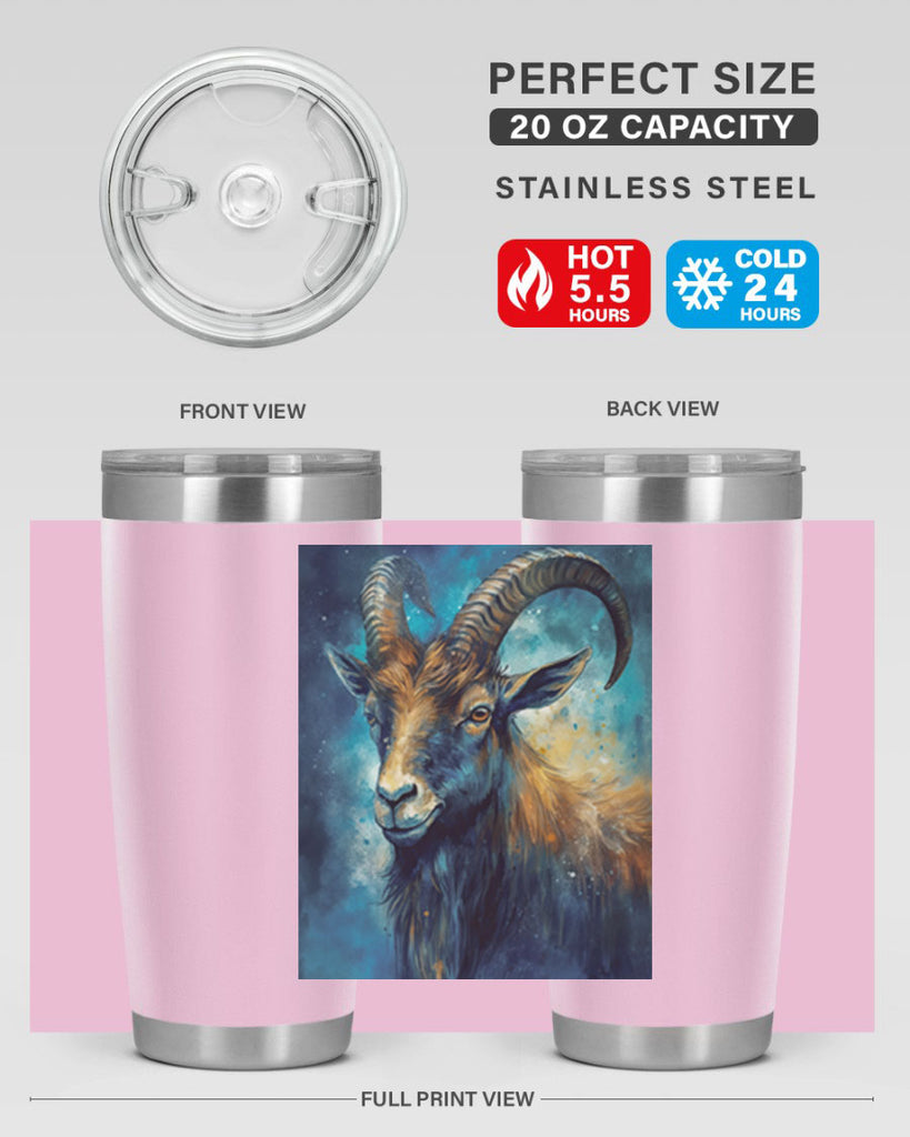 Capricorn 37#- zodiac- Tumbler