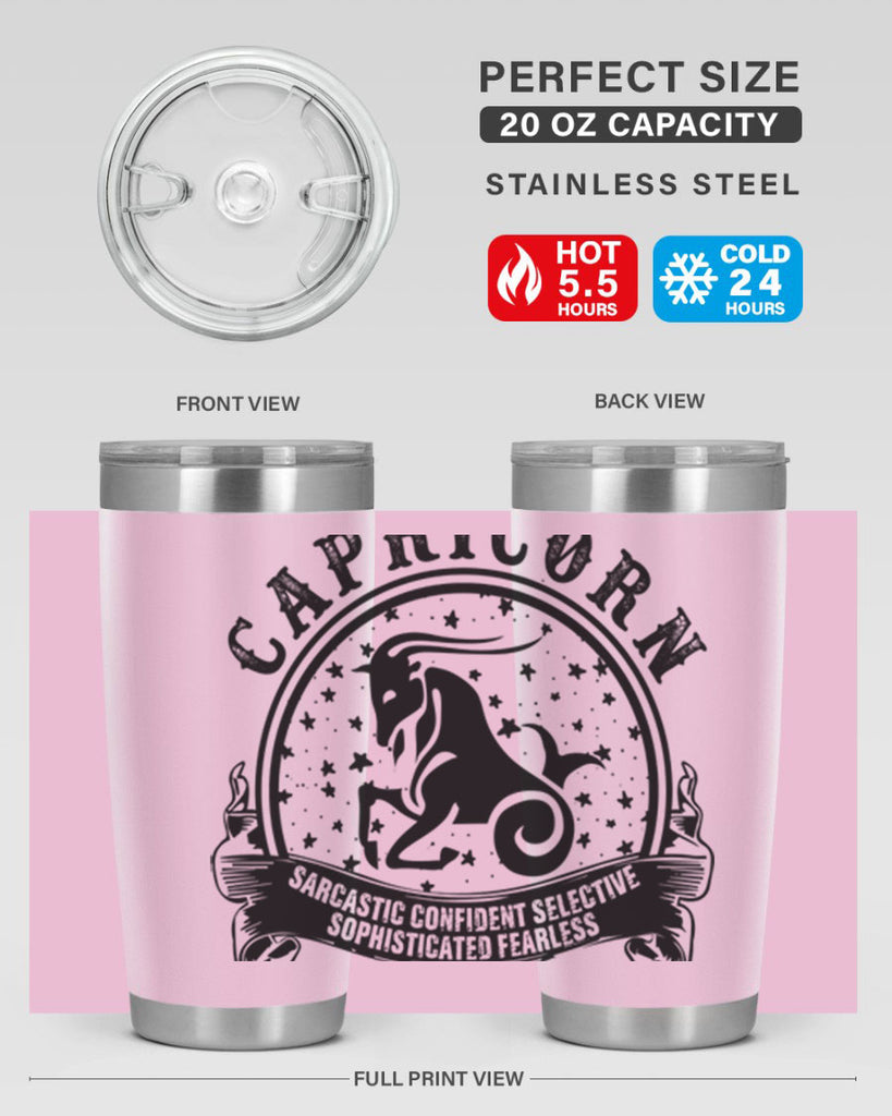 Capricorn 38#- zodiac- Tumbler