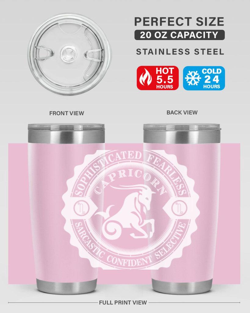 Capricorn 41#- zodiac- Tumbler