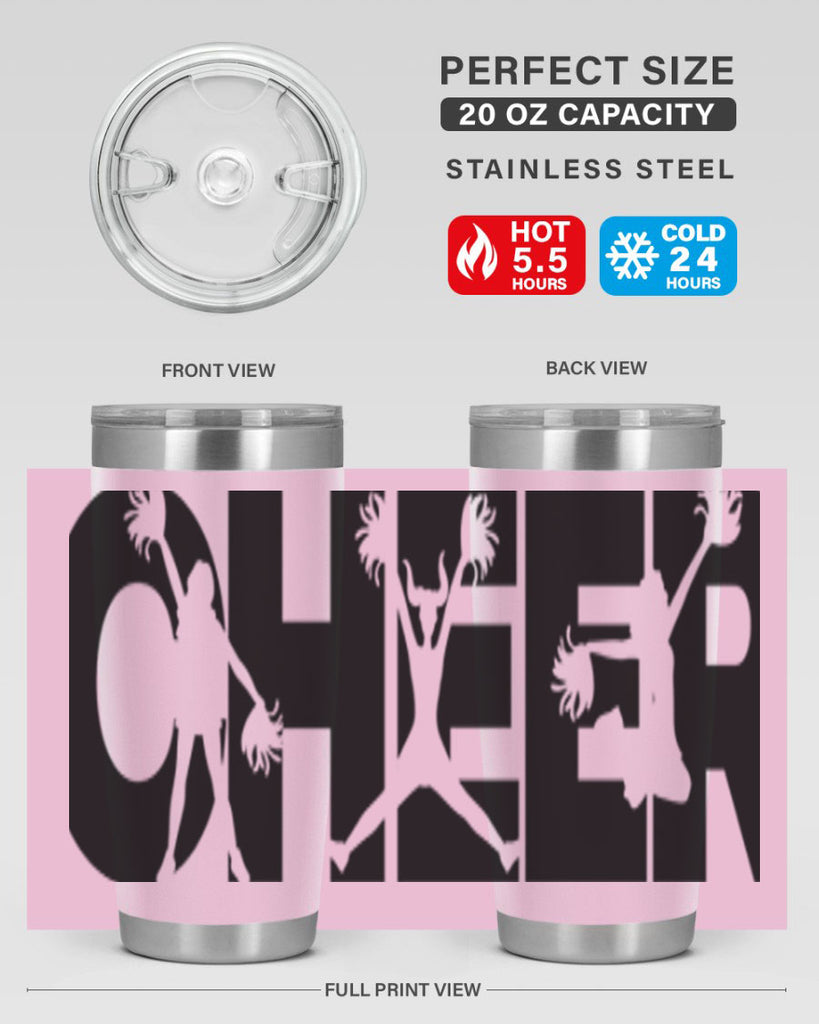 Cheer 1394#- cheer- Tumbler