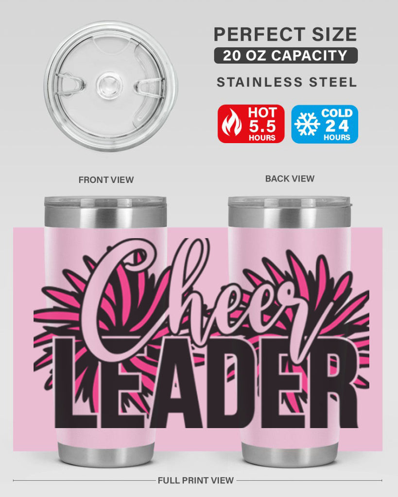 Cheer leader 1389#- cheer- Tumbler