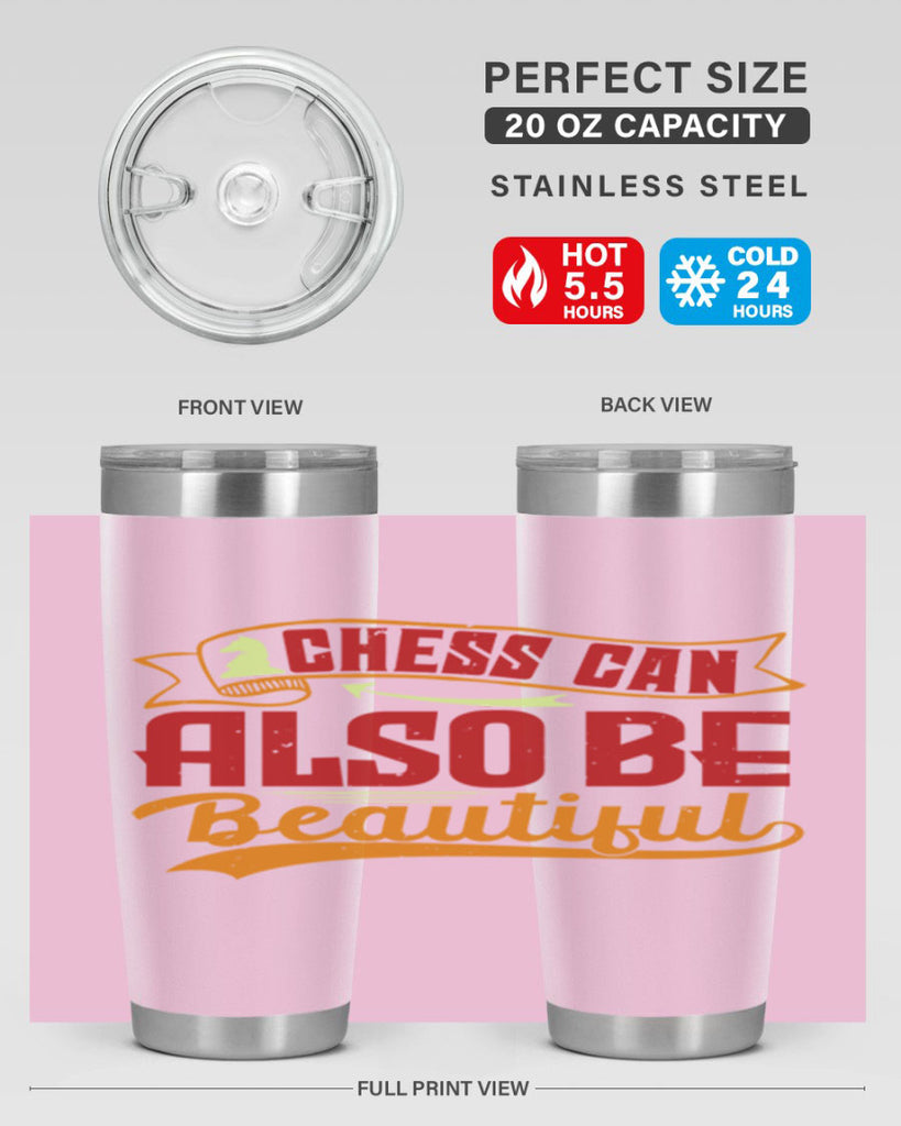 Chess can also be beautiful 28#- chess- Tumbler