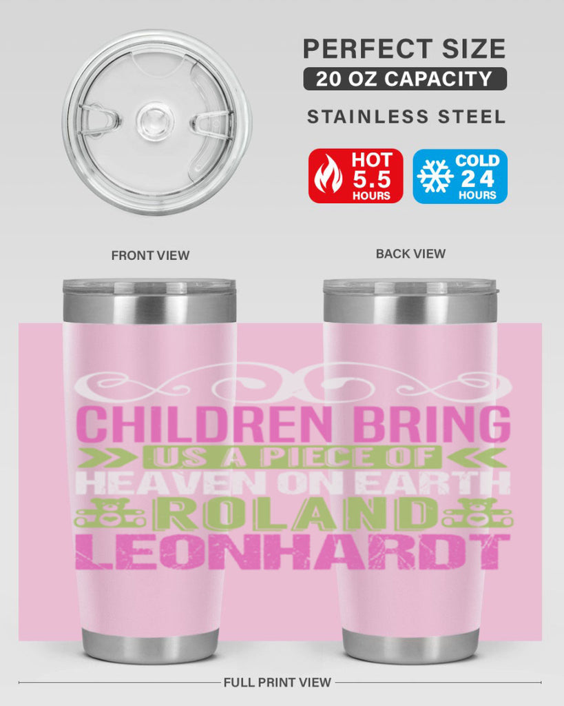 Children bring us a piece of Heaven Style 284#- baby- tumbler