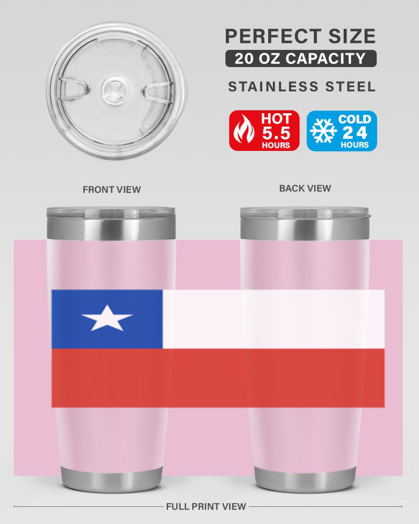 Chile 163#- world flags- Tumbler
