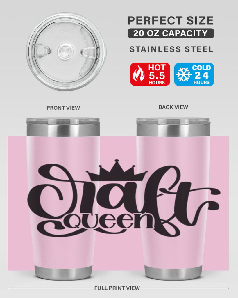 Craft Queen 37#- crafting- Tumbler